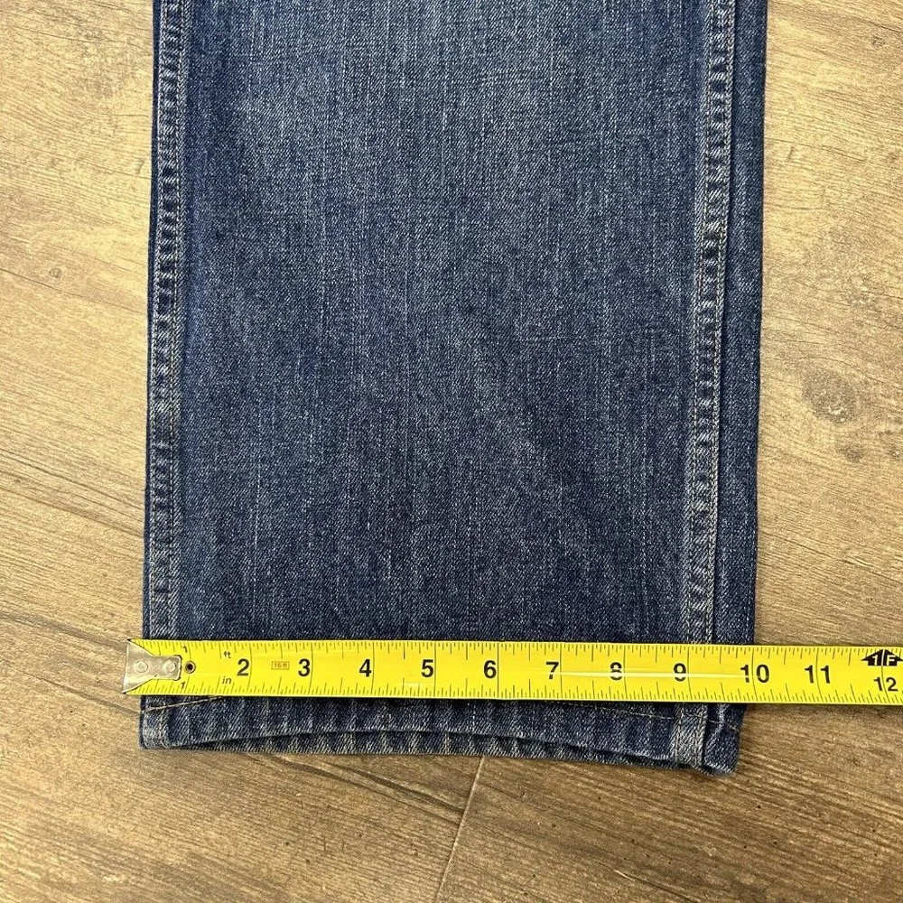 Vintage Nautica Jeans Men Size 34x32 Blue Baggy 90s Y2K Hip‎ Hop Skate